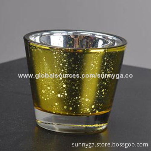New Arrive Glass Candle Holder with 150mL Capacity